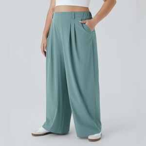 HALARA High Waisted Wide Leg Pants